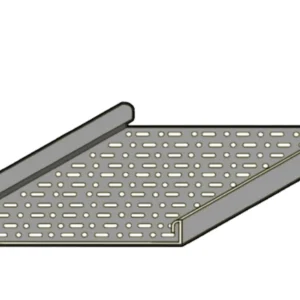 L.H 4"(100mm)雙接邊沿水梳茜 1.2mm厚/2.44米長