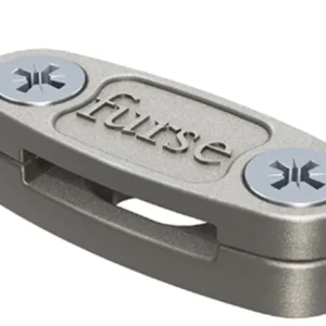 英國FURSE 1" x 1/8" (25mmx3mm)電鍍一字馬