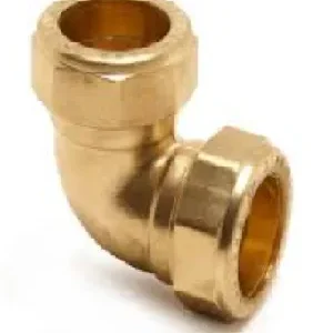 英國 6分(22mm)刁4分(15mm)雙銅杬90°曲尺