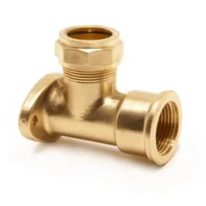 國產 6分(22mmx1/2")銅杬2孔龍頭座