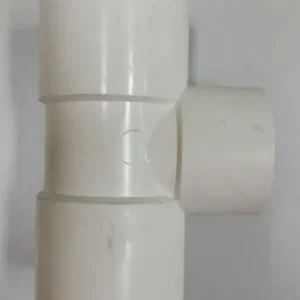 ANCHOR 1-1/2"刁1-1/4"(A-40mmxB-40mmxC-32mm)PVC白喉90°大細三叉