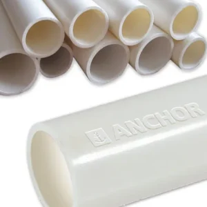 ANCHOR錨牌 6分(20mm)uPVC供水白膠喉-原支5.5米開2-(原支5.5米平開2支)