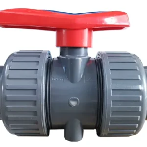 台湾VP牌 灰色4分(15mm)uPVC無牙急輪波制