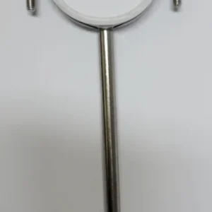 2" (50mm)x6"加長尾不銹鋼白包膠魚尾碼