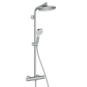 Hansgrohe 27267000 Crometta S 恆溫雨淋花灑套裝 (鍍鉻)
