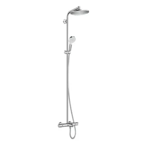 Hansgrohe 27320000 Crometta S 恆溫雨淋花灑套裝 (鍍鉻)