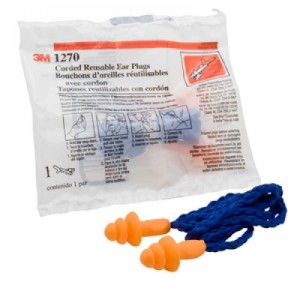3M 1270 有繩樹狀耳塞 (1對) 帶線耳塞