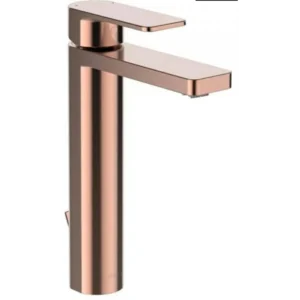 Kohler K-23475T-4-RGD Parallel™ 中高身單把手面盆龍頭 (玫瑰金)