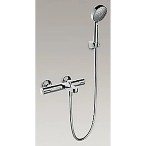 Kohler K-33085T-9-CP Accliv 恆溫淋浴龍頭 (*手持花灑 Awaken 72415T) (拋光鍍鉻)