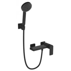 Kohler K-23493T-4-BL Parallel Exposed 掛牆式淋浴龍頭 (黑色)