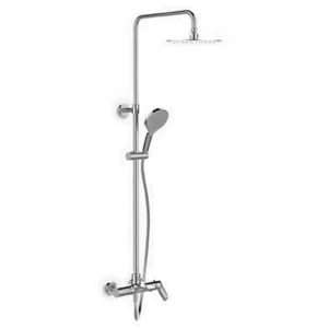 Kohler K-26241T-4-CP Aleo 三出水淋浴柱 - 直接連接 (拋光鍍鉻)