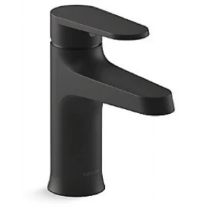 Kohler K-26040T-4-BL Beam 單把手面盆龍頭 (霧面黑色)