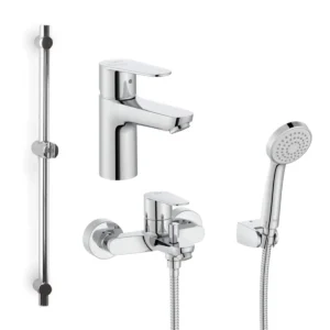 Roca Victoria Plus H1: 1+3+4 龍頭套裝 (5A324FC00+5A014FC00+526319610)