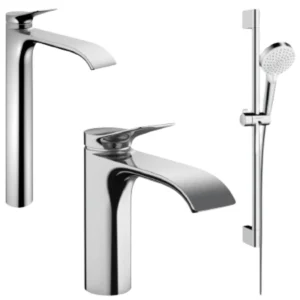 【套裝優惠】 Hansgrohe 75044000+75423000+26534400 水龍頭+花灑套裝