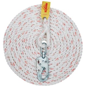 3M 15米 獨立救生繩 連掛鉤 1299997 PROTECTA PRO Rope Lifeline with Snap Hook 50 ft.(15m)